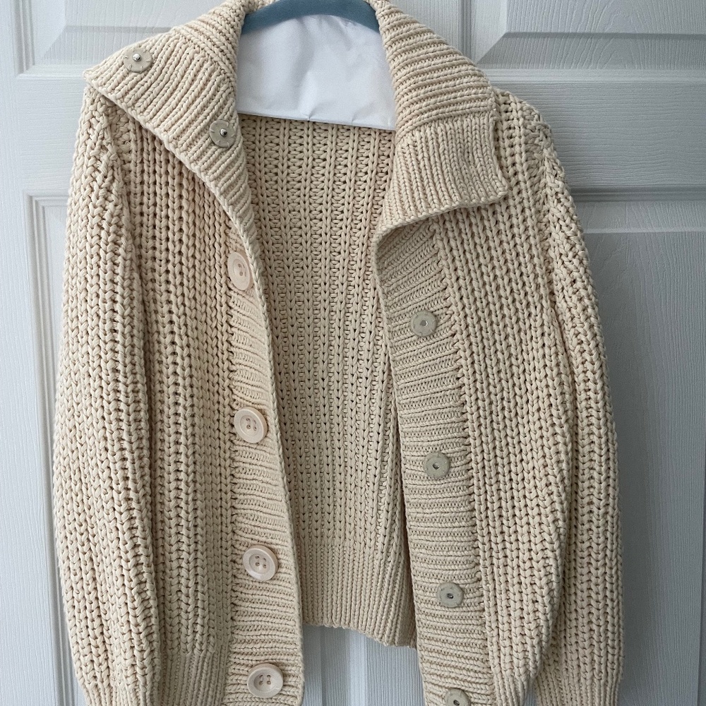 J. Crew Chunky Knit Cardigan